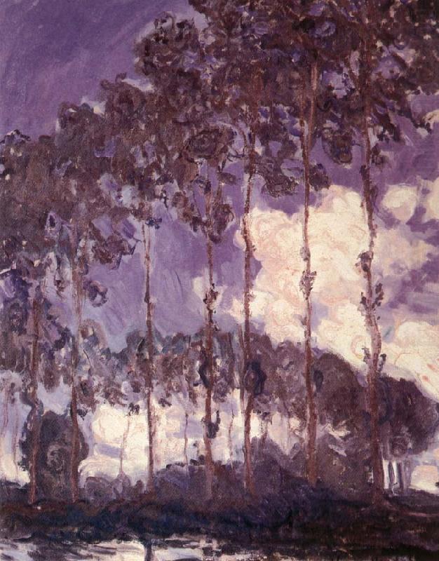 Poplars on the Banks of the River Epte, Claude Monet